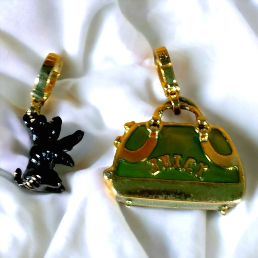 Juicy Couture Set of 2 Charms